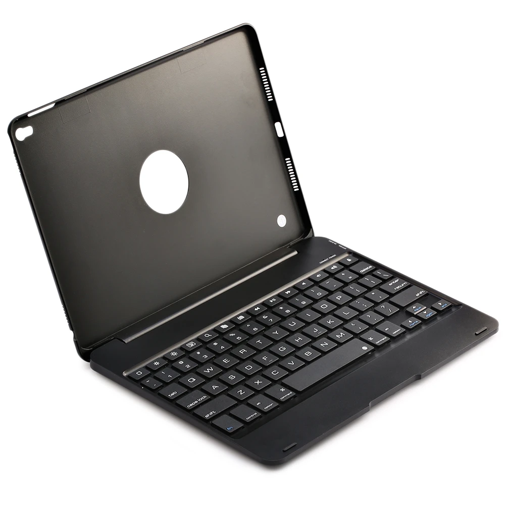 

High Quality Folio Style Wireless Bluetooth 3.0 ABS Keyboard Plastic Protective Cover Case for iPad Air 2 / Pro 9.7 inch Fe14