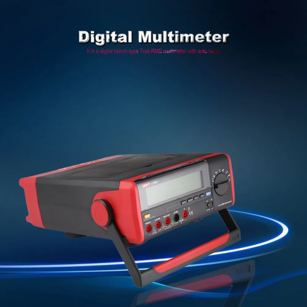 UNI T UT803 цифровой типа мультиметр DC/AC Напряжение ток вольтметр диода транзистор