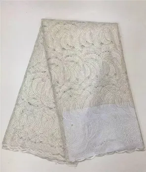 

African Lace Fabric 2017 Embroidered Nigerian Laces Fabric With Stones High Quality French Tulle Lace Fabric For Women j25f89d-2
