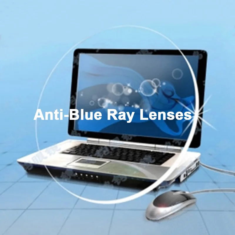 Logorela анти-голубые лучи линзы 1,61 бесплатно прогрессивной формы по рецепту оптические линзы очки за УФ линзы для защиты глаз
