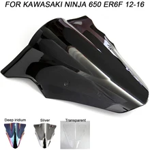 Для детей возрастом от 12 до 16 лет, Kawasaki Ninja 650 ER6F ER-F6 мотоцикл ветровое стекло Обтекатели аксессуары 2012 2013