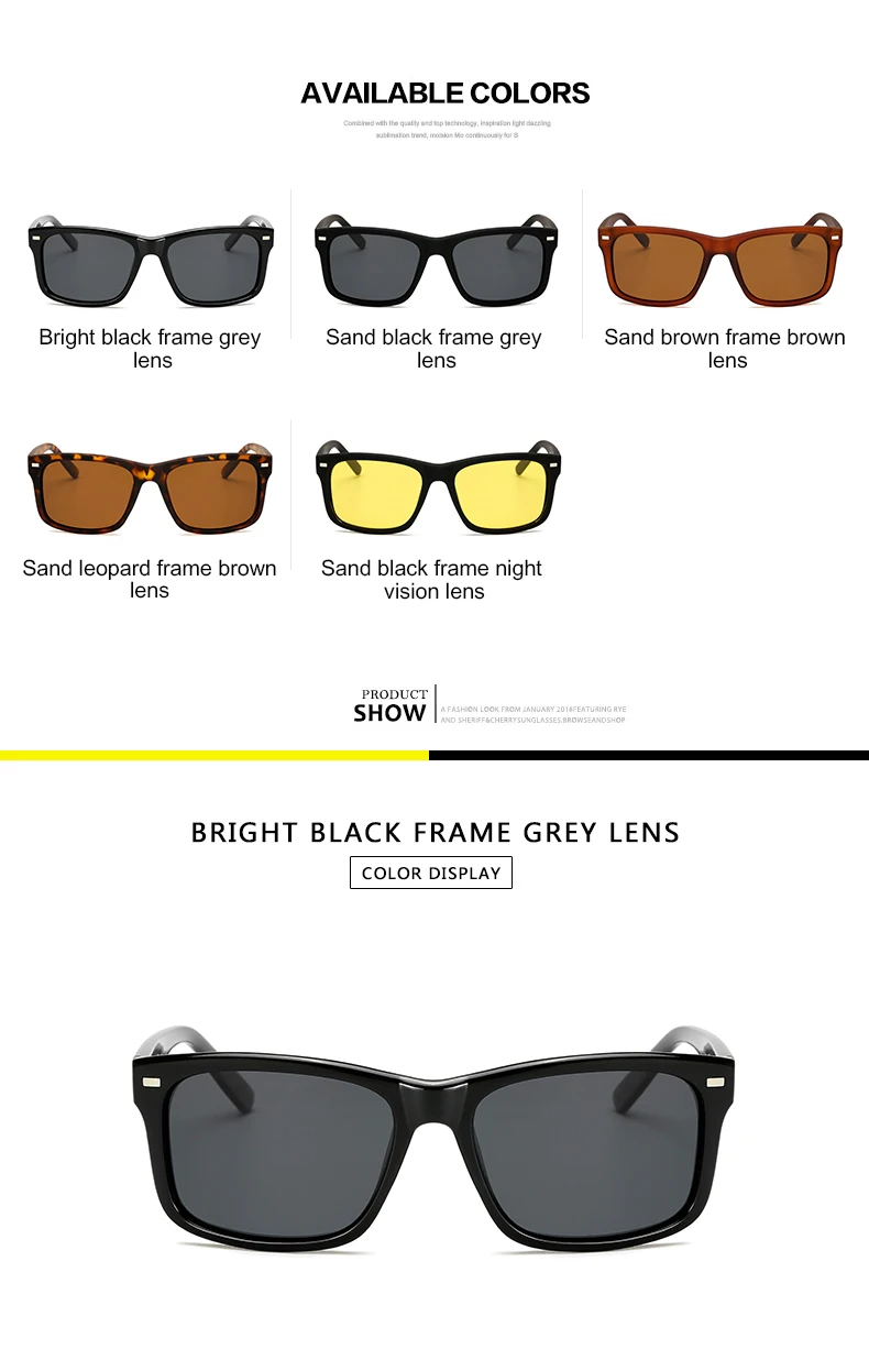 Мужские фотохромные солнцезащитные очки, поляризованные солнцезащитные очки, очки для вождения автомобиля, очки для вождения 1030