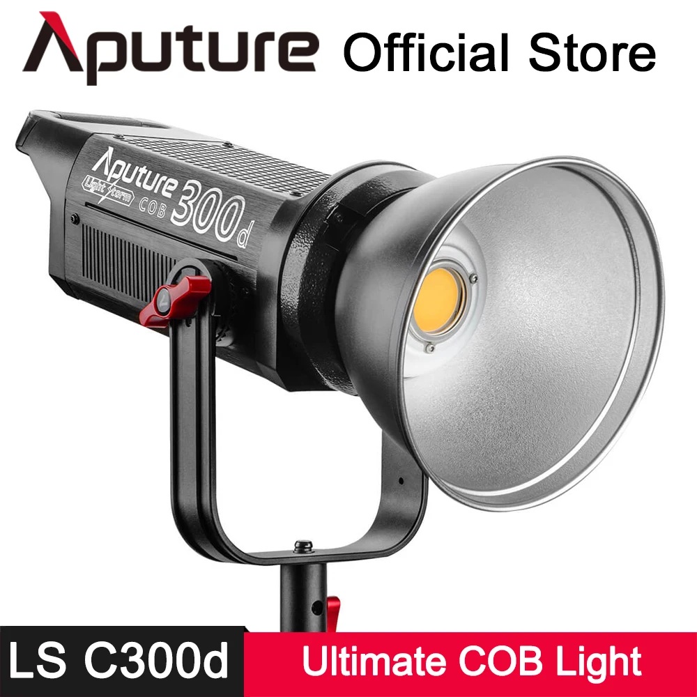 

Aputure LS C300D 300W 5500K Daylight COB LED Video Fill Light CRI 95+ TLCI 96+ Bowens Mount Professional Shooting Filming Light