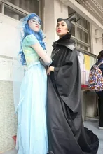 2015 calidad de Hight Cosplay Del Anime Maléfica trajes de disfraces Para Adultos Amor cosplay vivo, Freeshipping para las mujeres trajes atractivos