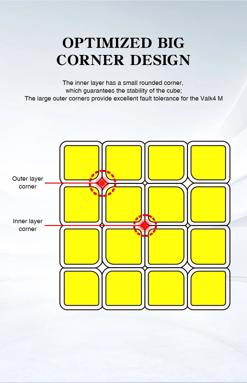 QiYi valk 4 M 4x4x4 Магнитный магический скоростной куб без наклеек профессиональные магниты Кубики-головоломки Valk4 M Valk 4 M