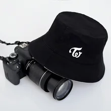 Дважды BIACKPINK GOT7 двухсторонняя Рыболовная Шапка мужская женская Солнцезащитная шляпа пара шляпа Прямая поставка