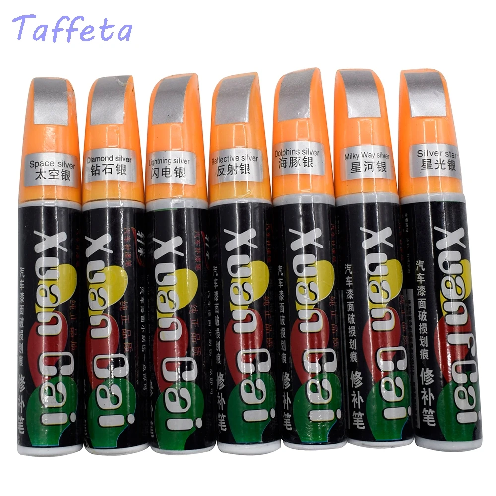 

1pcs Satin Storm Full moon Flash Silver Colors Car Repair Pen Car Pro Smart Coat Paint Scratch Car Smart Coat 12ML