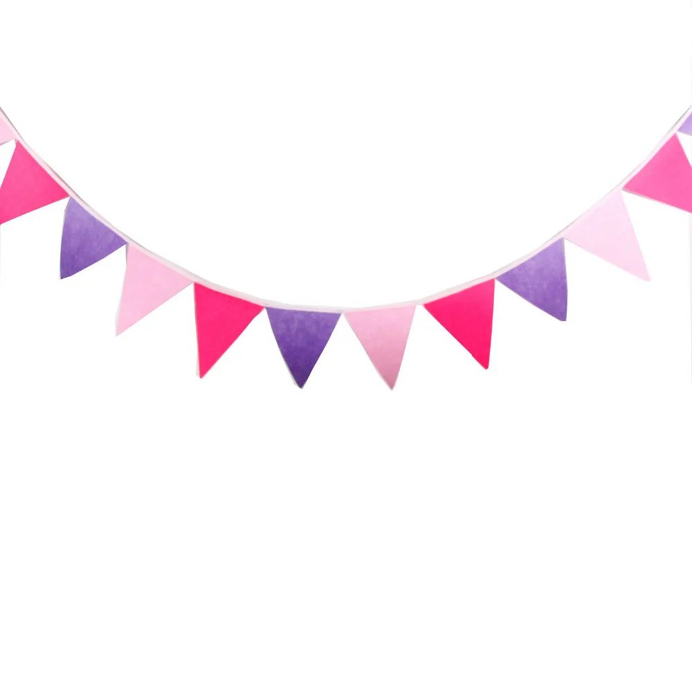 pink banners