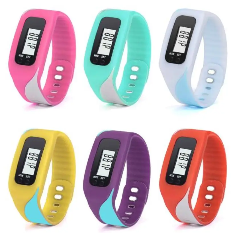 run step watch bracelet pedometer