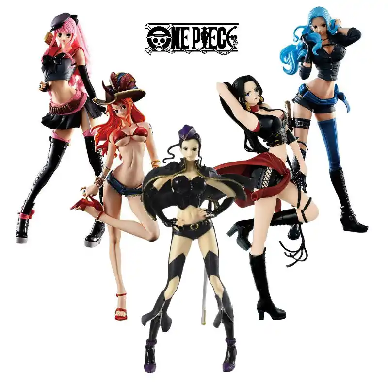 One Piece Figur Flag Diamond Ship Code B Boa Hancock Nico Robin Vivi Toy Figure Aliexpress