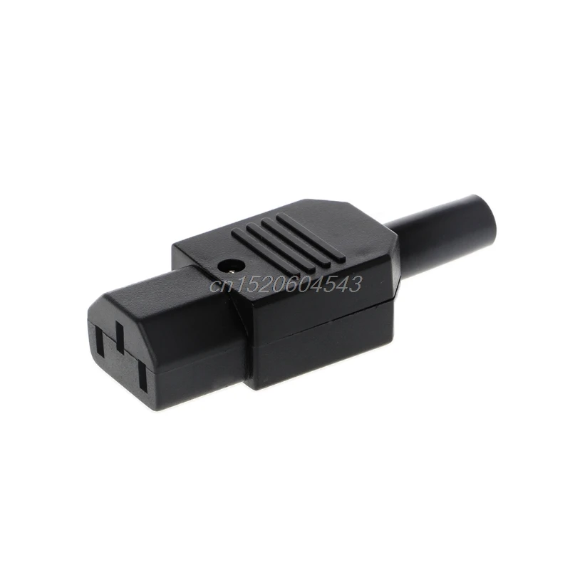 

IEC 320 C13 Female Plug Rewirable Power Connector 3 Pin Socket 10A /250V R06 Drop Ship
