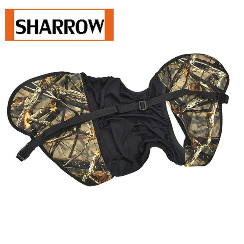 1pc Archery Bow Sling Backpack Bag Jungle camouflage 64*47*39cm For