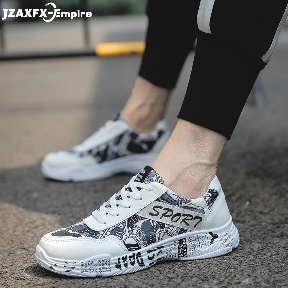 

Men Printed Shoes Lace-up Casual For Men shoes Top Quality zapatillas hombres Sneaker for men