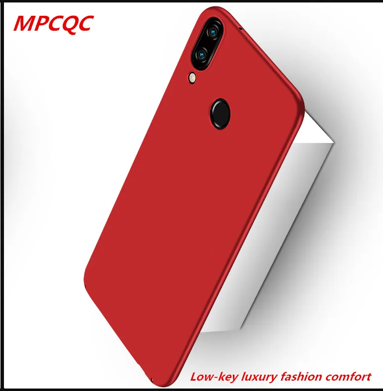 Mpcqc черный чехол для телефона Huawei P20 Lite Nova 3e Pro Honor 7C 9 lite 6C pro P10 полный Пластик крышка