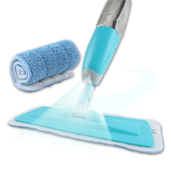 

Congis Spray Mops for Floor Cleaning with 3pcs Reusable Microfiber Pads Ceramic Tile Automatic Flat Mop Home Cleaning Tools