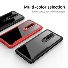 Phone Case for OnePlus 7 Pro Clear tpu Transparent Silicone Back Cover for OnePlus 6T Case One Plus 7pro 6 T Accessories