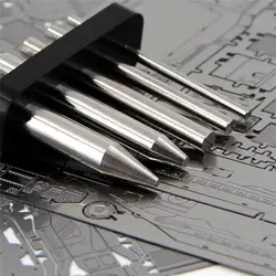 1-5 шт./лот изгиб инструмент для изготовления в 3d металлический цилиндрическая головоломка инструменты для изготовления помочь вам сделать