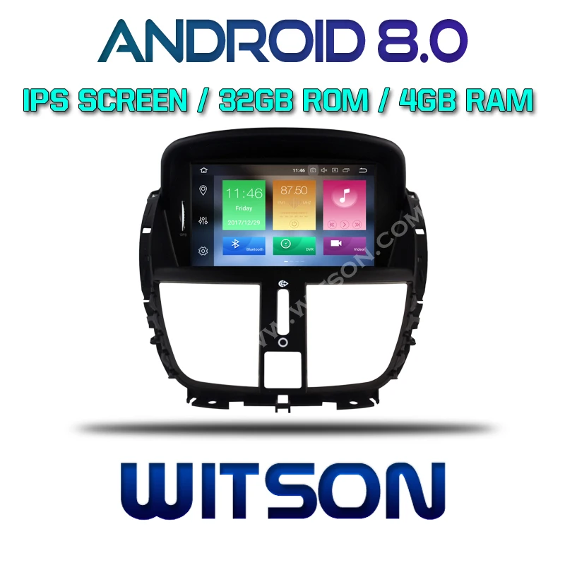 

WITSON Android 9.0 Octa- core (Eight-core) 4G RAM CAR DVD GPS For PEUGEOT 207/207CC 2007-2014 audio car system car audio gps
