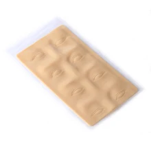 1 шт. профессиональный 3D глаз Практика татуировки кожи силиконовые постоянного иглы бровей Простыни глаз Макияж Accessoire де татуировки питания