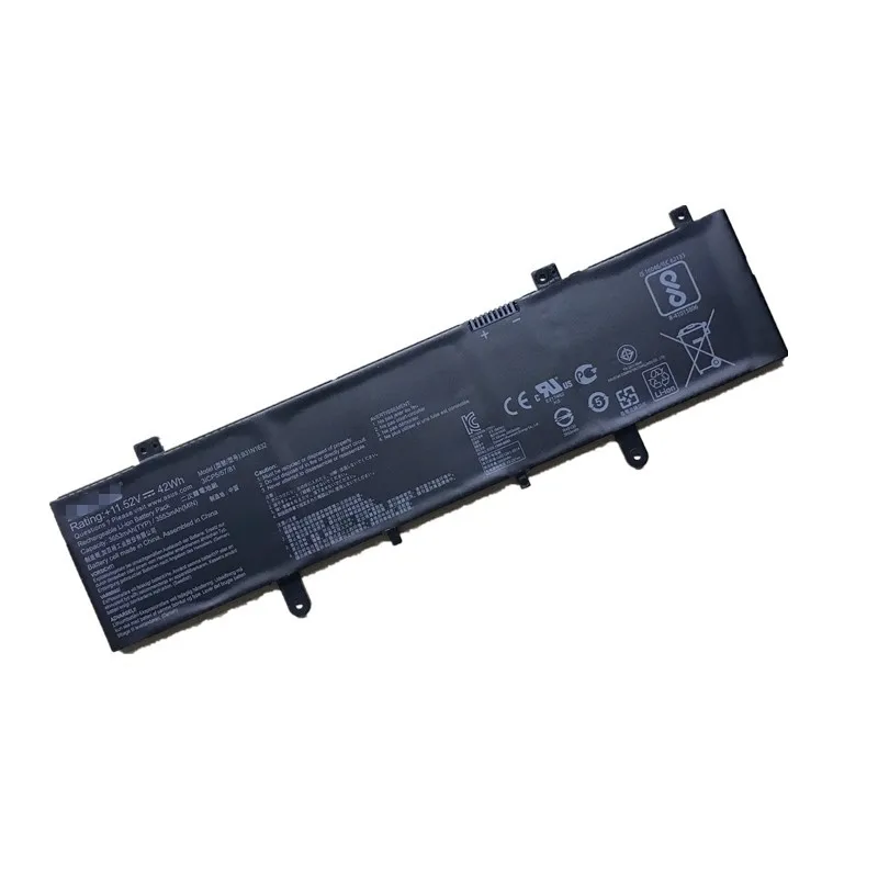 

New B31N1632 11.55V 42WH Laptop Battery for ASUS Zenbook X405U laptop free shipping