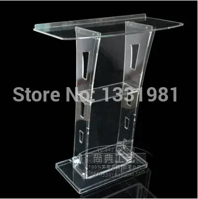 

Free Shipping acrylic desktop lectern Hot selling Acrylic Desktop Lectern Acrylic Church Podiums