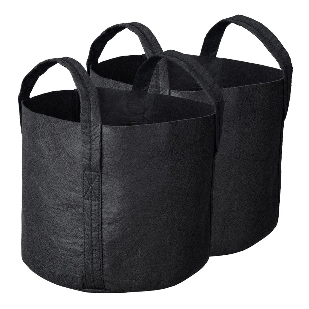 

Black Thickened Plants Growing Bag Vegetable Flower Pot Container DIY Potato Tomato Garden Pot Planting Farm Home Grow Bag