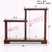 Натуральное Куриное Крылышко, деревянные, один высокий и один низкий стиль, твердые деревянные полки curio, орнамент маятниковой стойки
