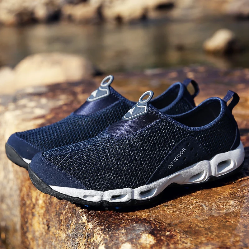 YITU/; женская и мужская летняя пляжная обувь; прогулочная обувь для воды; спортивная обувь для плавания; спортивная обувь из сетчатого материала; обувь для рыбалки