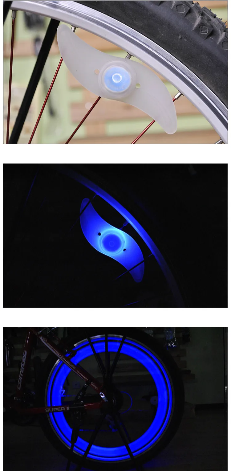 Clearance Bicycle Spokes Light Cycling Bike Led Light With Battery Safety Bicycle Wheel Lights Three Mode Bicycle Lights Bike Accessories 4 Clearance Bicycle Spokes Light Cycling Bike Led Light With Battery Safety Bicycle Wheel Lights Three Mode Bicycle Lights Bike Accessories 4