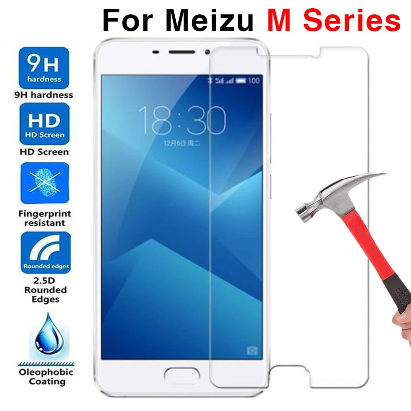 

2.5D HD Tempered Glass For Meizu m5 Screen Protector For Meizu m2 m3 m6 note Maisie m6note m5note m2note m3note Protective Film