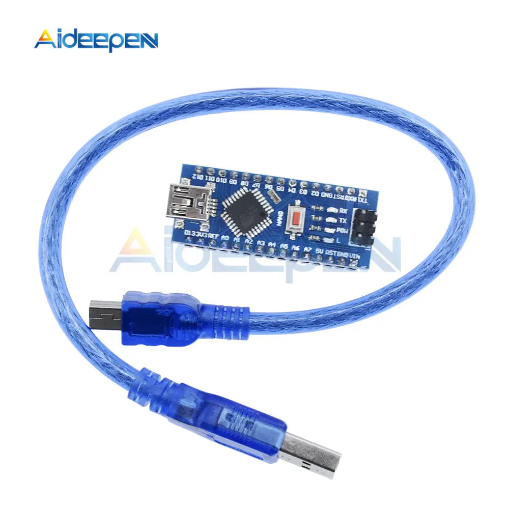 1pc for Arduino Nano V3.0 Controller ATMEGA328P CH340 USB Dr – Aideepen