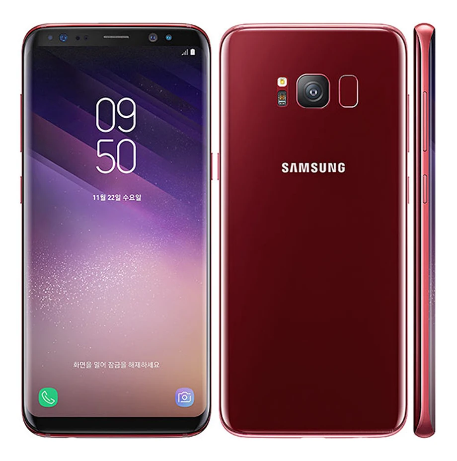 Samsung Galaxy S8 G950F, глобальная версия,, LTE, GSM, мобильный телефон, четыре ядра, 5,8 дюймов, 12 МП ram, 4 Гб rom, 64 ГБ, Exynos, NFC