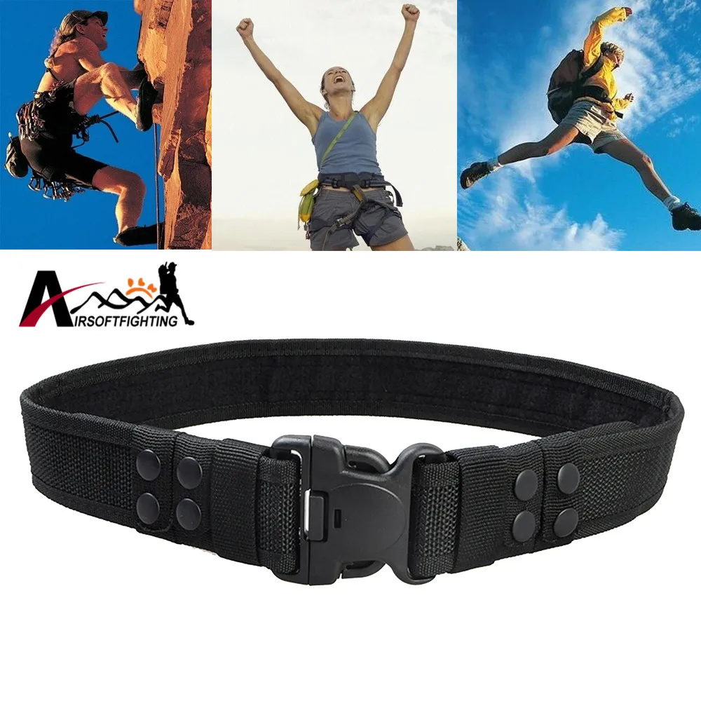

2'' Molle Nylon Waist Belt Military Army Heavy Duty Utility Buckle Belts Adjustable Load Bearing Durable Belt Combat Duty Waistb