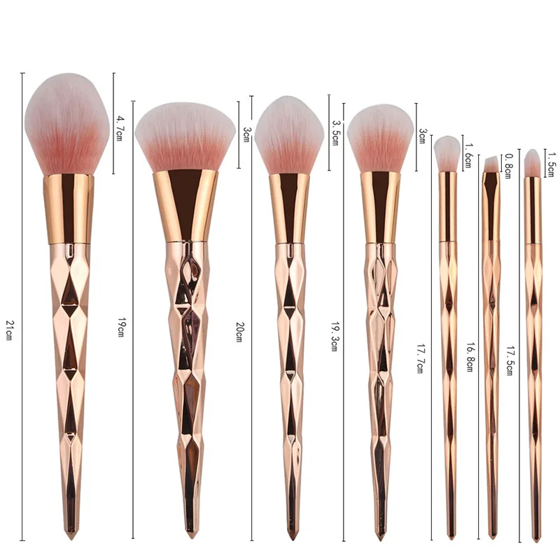 Новые поступления 7/10 шт. набор кистей для макияжа пудра Eye Shadow лица Румяна