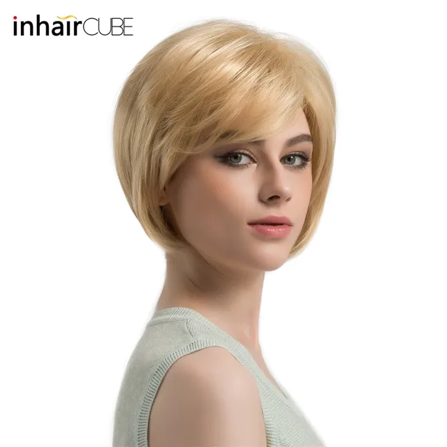 cute short haircuts with bangs korean esin cute short hair wig with natural bangs pixie cut 613 blonde synthetic straight cute short haircuts with bangs korean esin cute short hair wig with natural bangs pixie cut 613 blonde synthetic straight