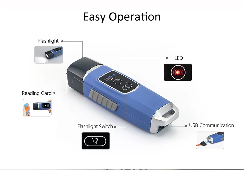 JWM продукт RFID патрульная труба, охранная система наблюдения, охранная патрульная палочка с бесплатным облачным программным обеспечением