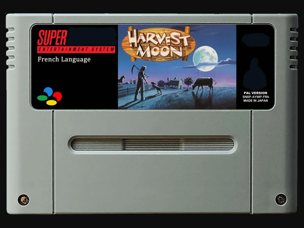 16 бит игр ** Harvest Moon (Французская версия! Французский язык!)|Игры для консолей| |
