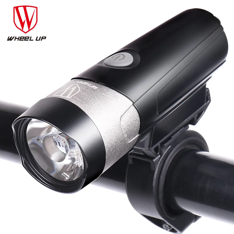 

WHEELUP Bike Light USB Rechargeable Flashlight For Bicycle Bicycle Headlight Front Light Set MTB LED Cycling Front Lamp