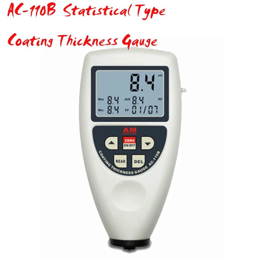 AC 110B Coating Thickness Gauge ,Measuring Range 01250 um Statistical