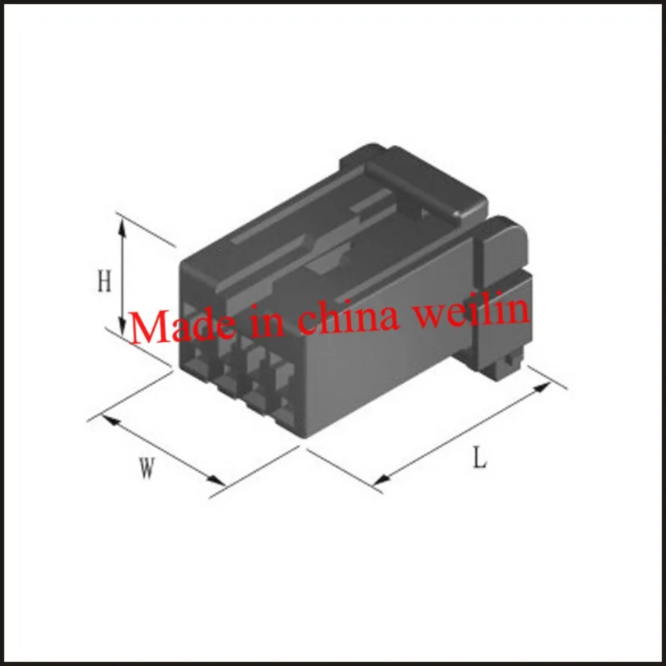 

174966-2 female Connector Terminal male plug connectors jacket auto Plug socket 4-way Connector Fuse box 200SET witch terminal
