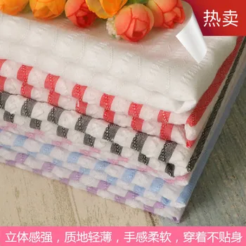 

New Bubble Yarn Fabric for Shirts, Tablecloths Children's Fabric