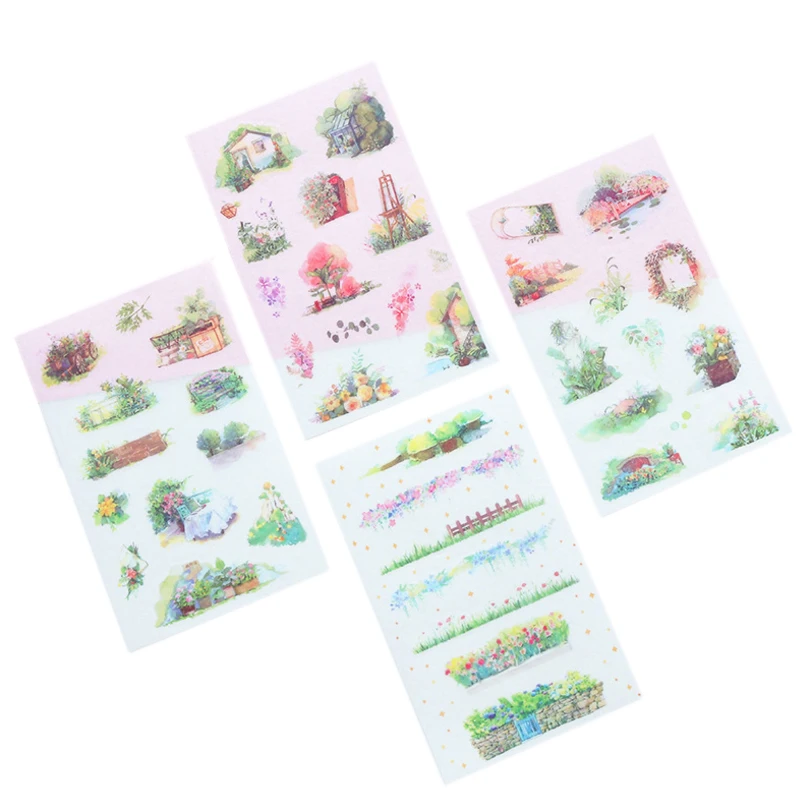 15packs/lot Прекрасный Secret Garden маслом украшения Стикеры украшения Diy Стикеры s записки дневник Подарки Канцтовары оптом