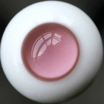 

[wamami] Ew04# 18mm Light Pink No Pupil For BJD Doll Dollfie Glass Eyes Outfit
