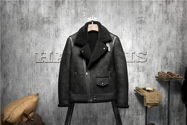 Куртка-бомбер Flight куртка B3 Для мужчин с меховой опушкой пальто Для Мужчин's Мех пальто