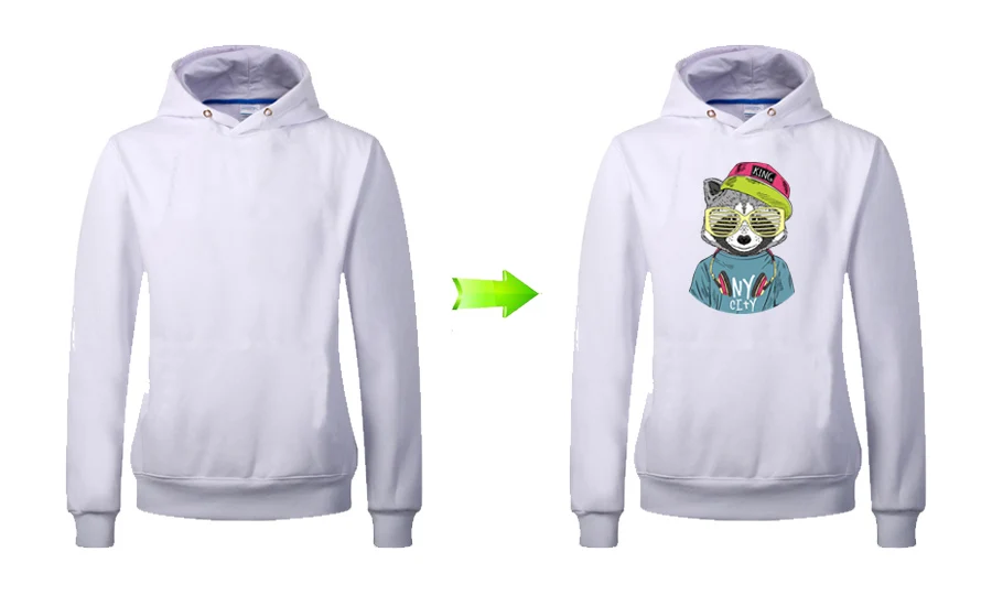 Raccoon Boy Iron On Patch Hip-Hop A-Level Washable Parches Ropa T-Shirt Diy Decoration 2018 New Parches 3