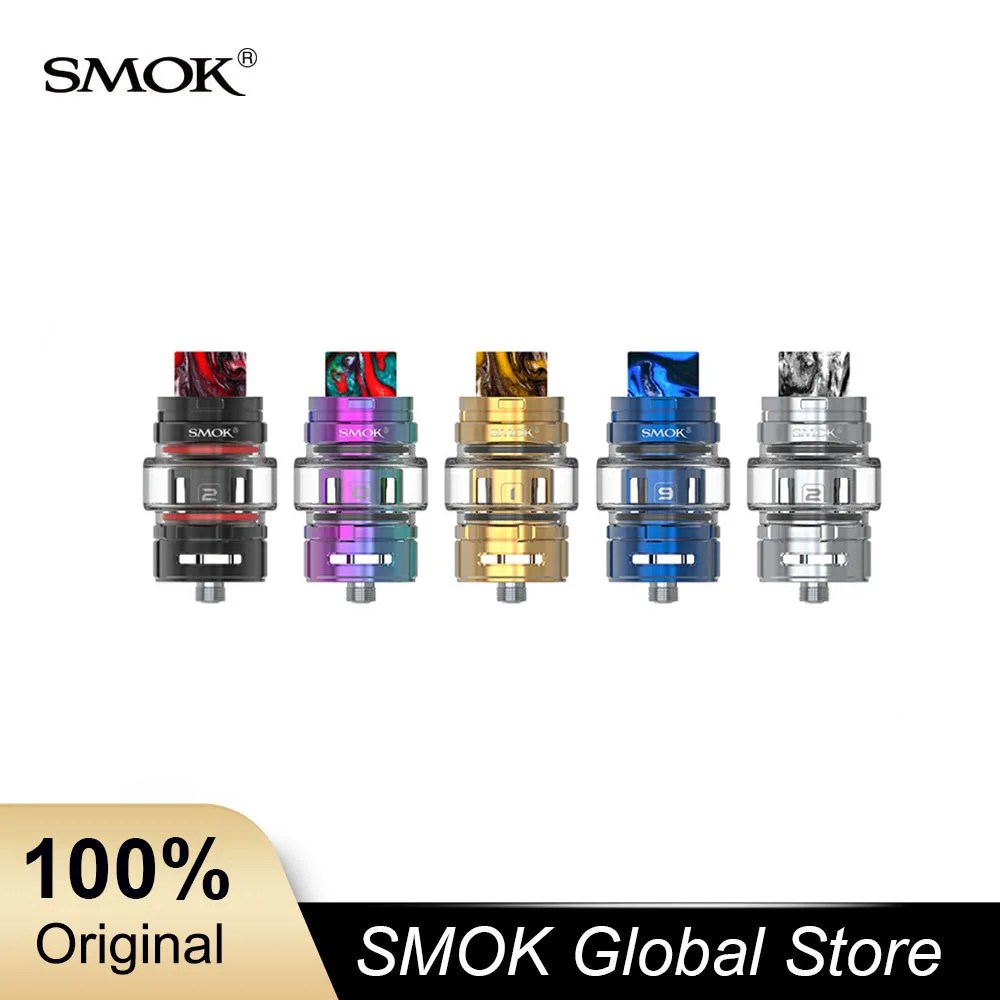 

Original Smok TF Tank TF2019 Atomizer 6ml Capacity TF BF-Mesh Replacement Core Electronic Cigarettes Morph Tank VS Tfv8 Baby V2