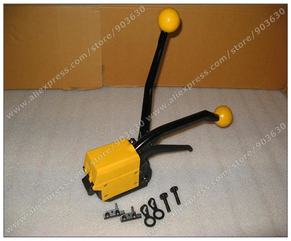 A333 Manual Steel Strapping Tool without Seals handheld strapping ,wooden case packaging equipment,portable packer for 13-19mm