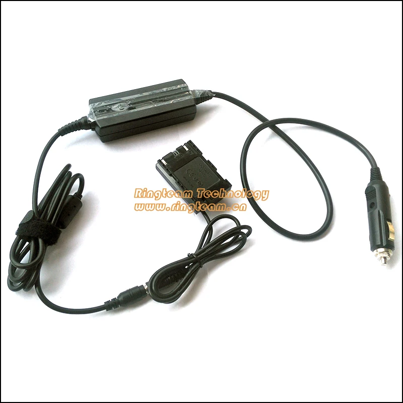

Car Cigarette Lighter Power DC Adapter ACK-E6 ACKE6 for Canon Camera EOS 5D Mark II III 5D2 5D3 5DS R 6D 7D 7D2 60D 60Da 70D 80D