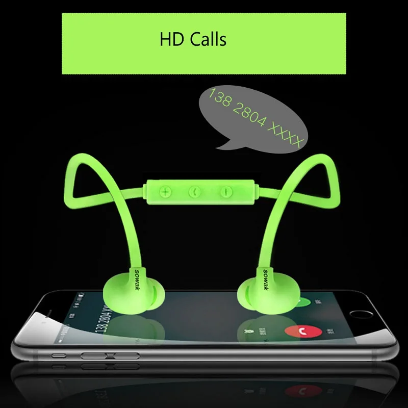

Stereo Bluetooth Headset Wireless Sport Earphone Bluetooth Earbuds with Mic Noise Cancelling Ecouteur Universal For All Phones