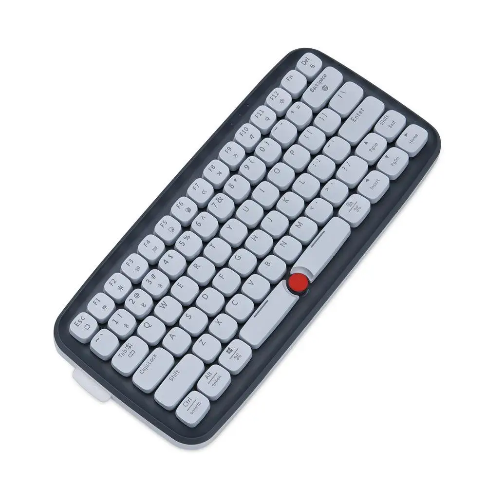 Ajazz ZERO Bluetooth беспроводной Двухрежимная механическая клавиатура 79 ключ RGB